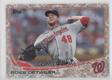 2013 Topps - [Base] - Desert Camo Foil #505 - Ross Detwiler /99