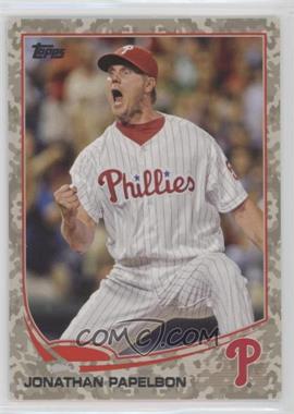 2013 Topps - [Base] - Desert Camo Foil #514 - Jonathan Papelbon /99