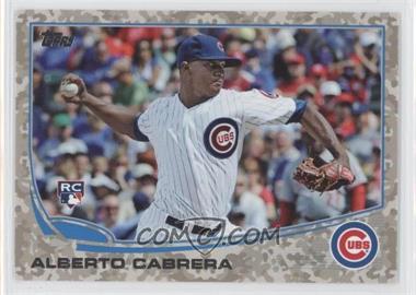 2013 Topps - [Base] - Desert Camo Foil #534 - Alberto Cabrera /99