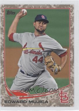 2013 Topps - [Base] - Desert Camo Foil #96 - Edward Mujica /99