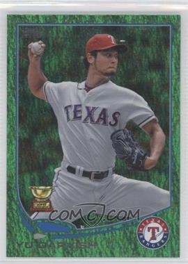 2013 Topps - [Base] - Emerald Foil #11 - Yu Darvish