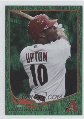 2013 Topps - [Base] - Emerald Foil #110 - Justin Upton