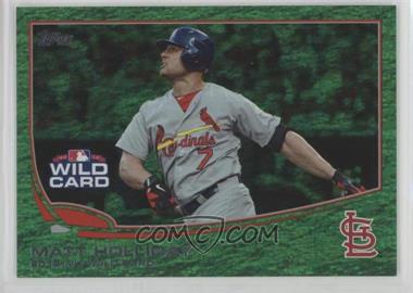 2013 Topps - [Base] - Emerald Foil #125 - Matt Holliday