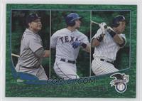 League Leaders - 2012 AL Home Run Leaders (Miguel Cabrera, Josh Hamilton, Curti…