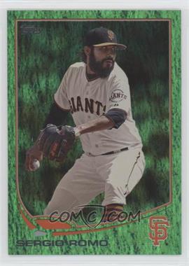 2013 Topps - [Base] - Emerald Foil #154 - Sergio Romo