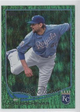 2013 Topps - [Base] - Emerald Foil #167 - Luke Hochevar