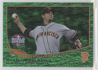 2013 Topps - [Base] - Emerald Foil #196 - Ryan Vogelsong