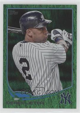 2013 Topps - [Base] - Emerald Foil #2 - Derek Jeter