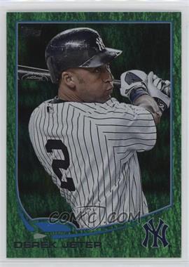 2013 Topps - [Base] - Emerald Foil #2 - Derek Jeter