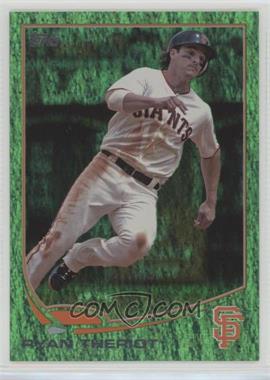 2013 Topps - [Base] - Emerald Foil #205 - Ryan Theriot