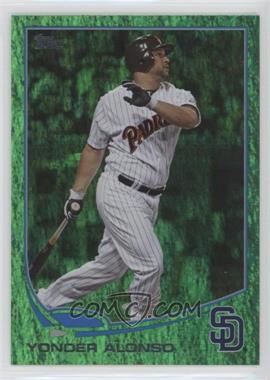 2013 Topps - [Base] - Emerald Foil #223 - Yonder Alonso [Noted]