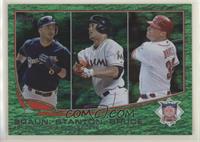 League Leaders - 2012 NL Home Run Leaders (Ryan Braun, Giancarlo Stanton, Jay B…