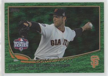 2013 Topps - [Base] - Emerald Foil #256 - Madison Bumgarner