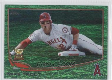 2013 Topps - [Base] - Emerald Foil #27 - Mike Trout