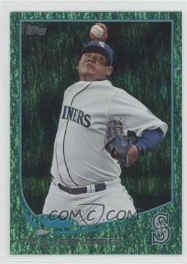 2013 Topps - [Base] - Emerald Foil #34 - Felix Hernandez