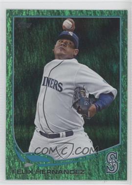 2013 Topps - [Base] - Emerald Foil #34 - Felix Hernandez