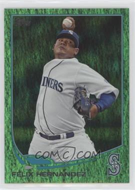 2013 Topps - [Base] - Emerald Foil #34 - Felix Hernandez