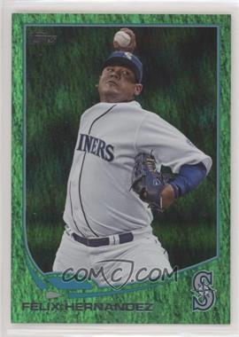 2013 Topps - [Base] - Emerald Foil #34 - Felix Hernandez