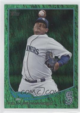 2013 Topps - [Base] - Emerald Foil #34 - Felix Hernandez