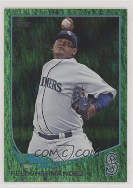 2013 Topps - [Base] - Emerald Foil #34 - Felix Hernandez