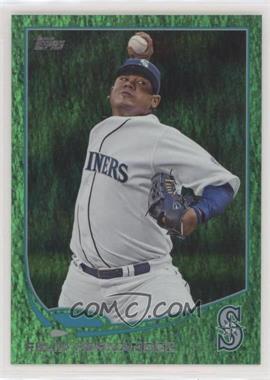 2013 Topps - [Base] - Emerald Foil #34 - Felix Hernandez [EX to NM]