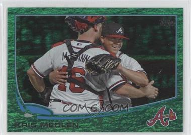 2013 Topps - [Base] - Emerald Foil #344 - Kris Medlen