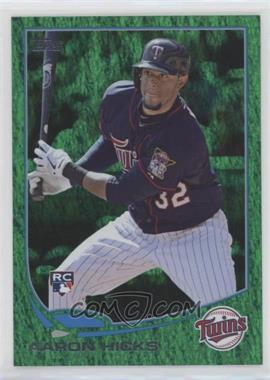 2013 Topps - [Base] - Emerald Foil #346 - Aaron Hicks