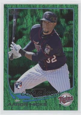 2013 Topps - [Base] - Emerald Foil #346 - Aaron Hicks