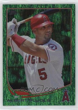 2013 Topps - [Base] - Emerald Foil #350 - Albert Pujols