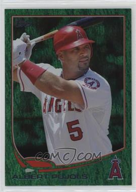 2013 Topps - [Base] - Emerald Foil #350 - Albert Pujols