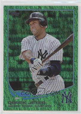 2013 Topps - [Base] - Emerald Foil #373 - Derek Jeter [EX to NM]