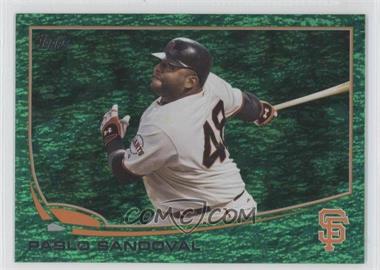 2013 Topps - [Base] - Emerald Foil #456 - Pablo Sandoval