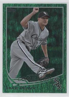 2013 Topps - [Base] - Emerald Foil #458 - Jake Peavy