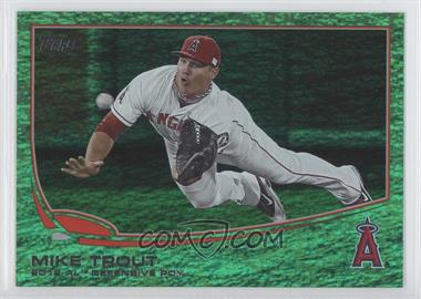 2013 Topps - [Base] - Emerald Foil #536 - Mike Trout