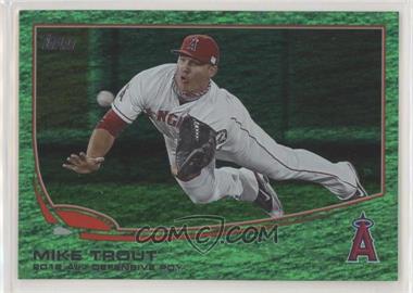 2013 Topps - [Base] - Emerald Foil #536 - Mike Trout