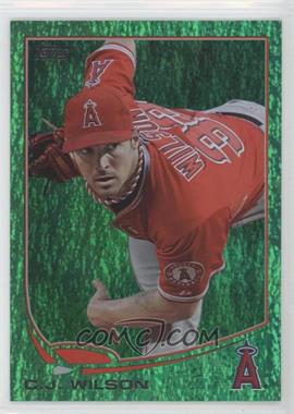 2013 Topps - [Base] - Emerald Foil #566 - C.J. Wilson