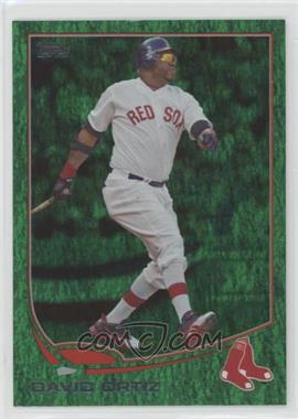 2013 Topps - [Base] - Emerald Foil #595 - David Ortiz