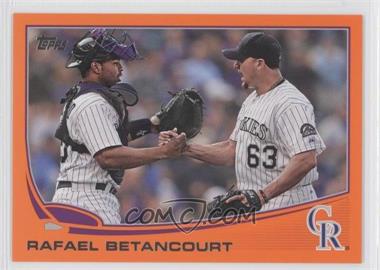 2013 Topps - [Base] - Factory Set Orange #604 - Rafael Betancourt /230