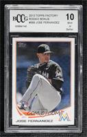 Jose Fernandez [BCCG 10 Mint or Better]