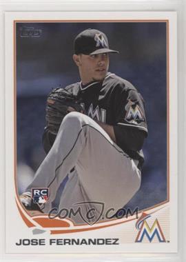 2013 Topps - [Base] - Factory Set Rookie Variation #589 - Jose Fernandez [EX to NM]