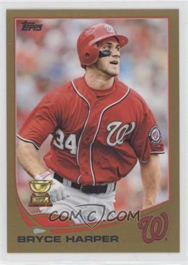 2013 Topps - [Base] - Gold #1 - Bryce Harper /2013