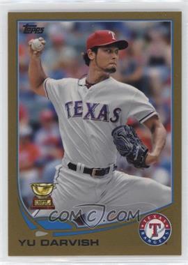 2013 Topps - [Base] - Gold #11 - Yu Darvish /2013