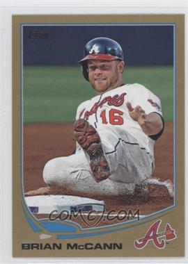 2013 Topps - [Base] - Gold #116 - Brian McCann /2013