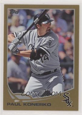 2013 Topps - [Base] - Gold #14 - Paul Konerko /2013