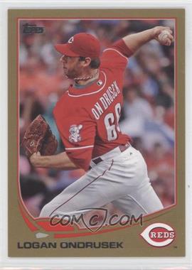 2013 Topps - [Base] - Gold #166 - Logan Ondrusek /2013