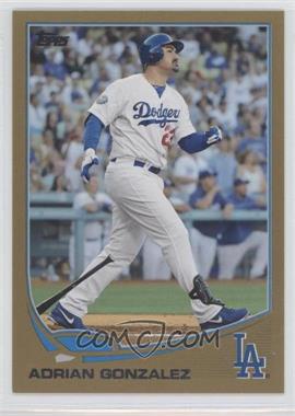 2013 Topps - [Base] - Gold #228 - Adrian Gonzalez /2013