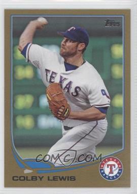 2013 Topps - [Base] - Gold #248 - Colby Lewis /2013