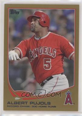 2013 Topps - [Base] - Gold #266 - Albert Pujols /2013