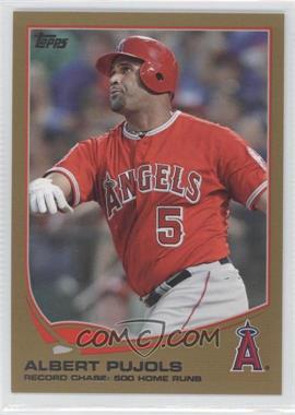 2013 Topps - [Base] - Gold #266 - Albert Pujols /2013