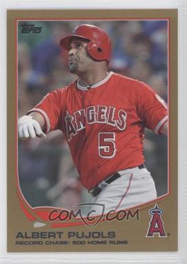 2013 Topps - [Base] - Gold #266 - Albert Pujols /2013